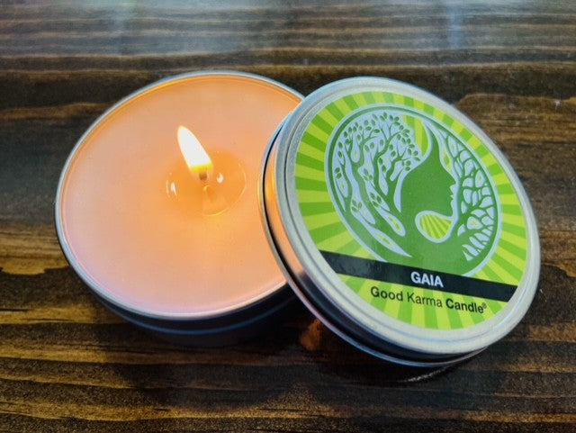 Gaia ( Fresh Balsam & Green Woods) Available in 1 oz ($4.95) and 4 oz ($8.95) sizes